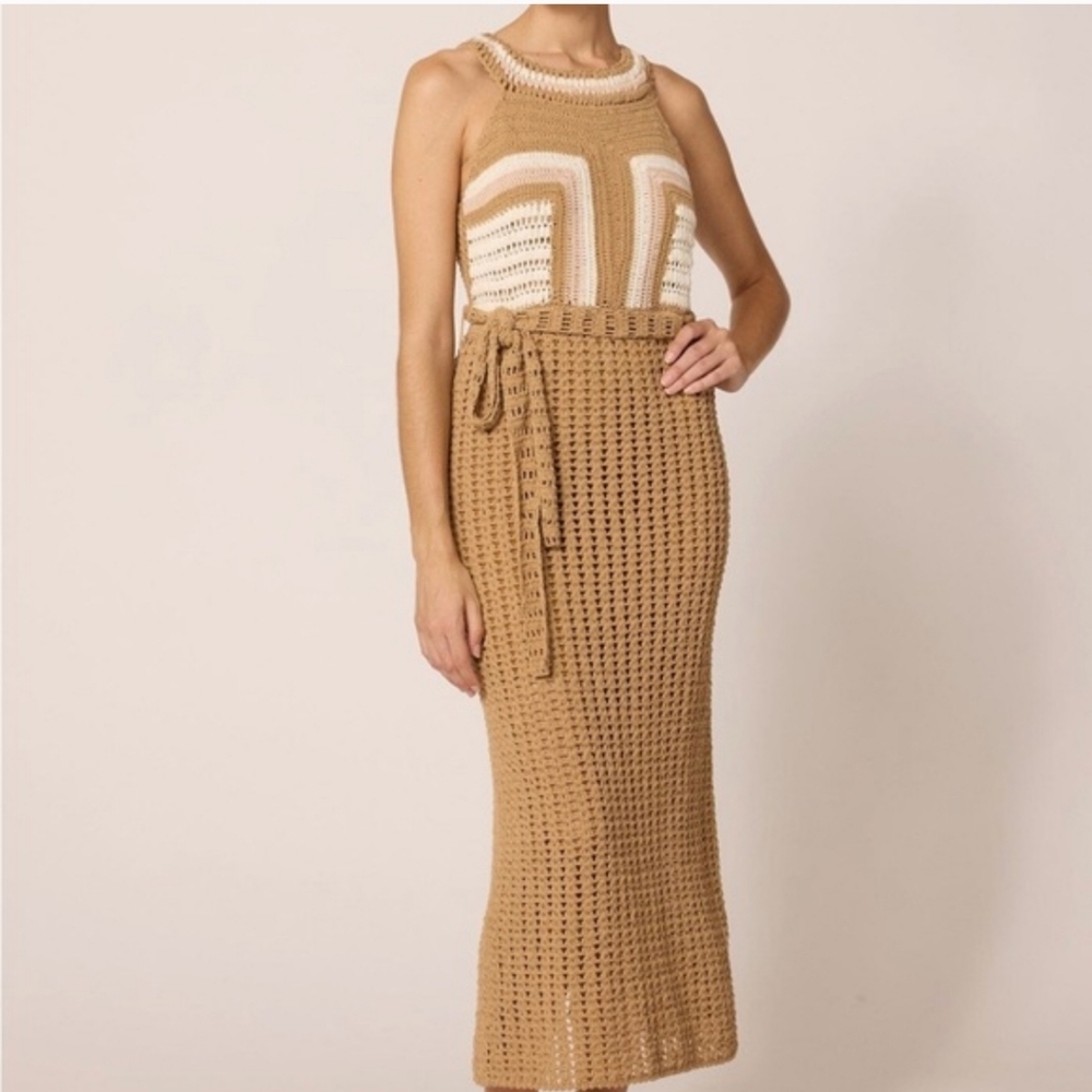 CLEOBELLA NWT Hand Knit Maxi Dress Size medium